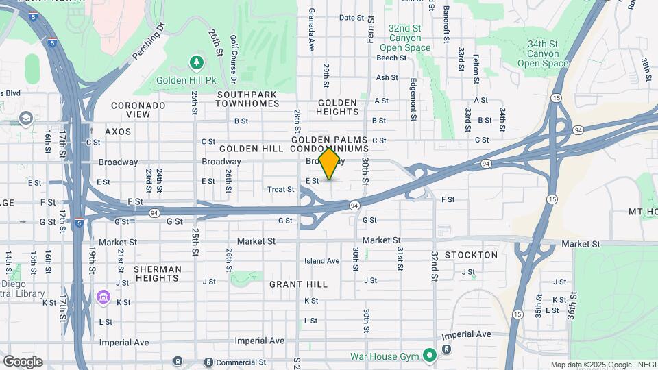 2879 E St Map and Location Details