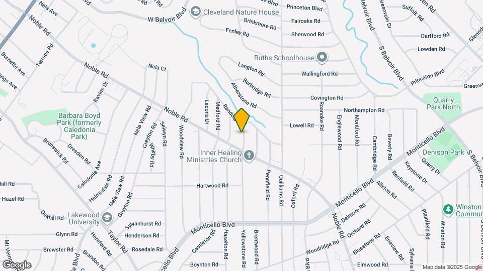 912 Yellowstone Rd Map and Location Details