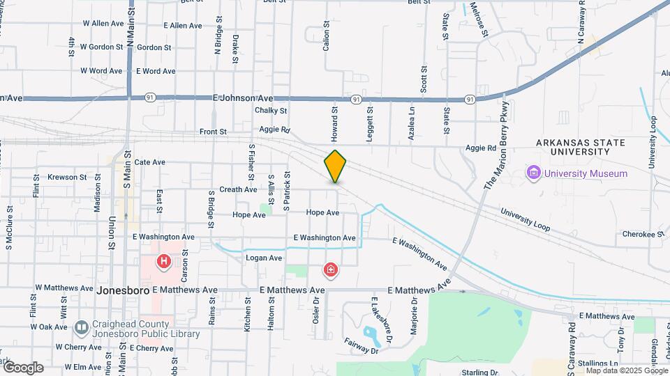 1120 Creath Ave Map and Location Details