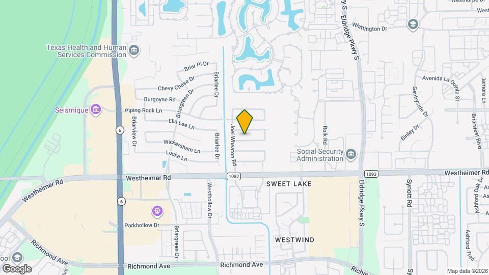 13810 Overbrook Ln Map and Location Details