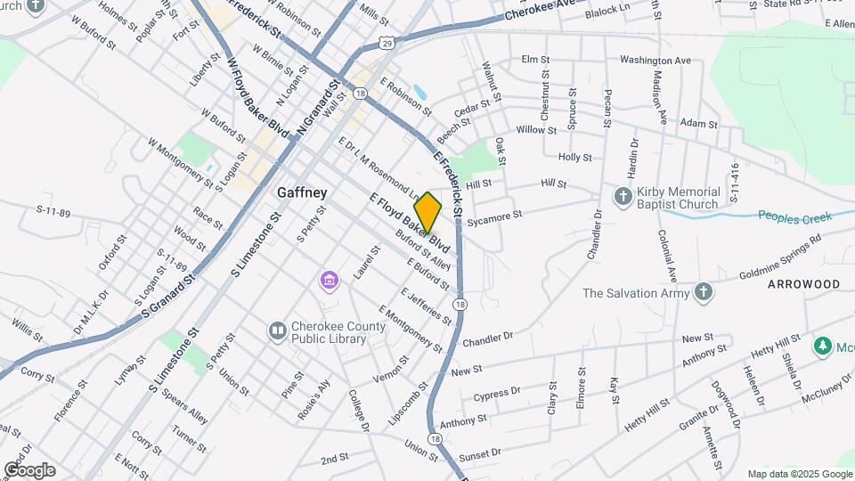 354 E Floyd Baker Blvd Map and Location Details