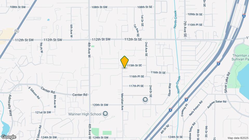 11525 Meridian Ave S Map and Location Details