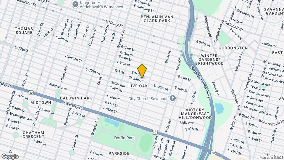 1318 SE 36th St Map and Location Details