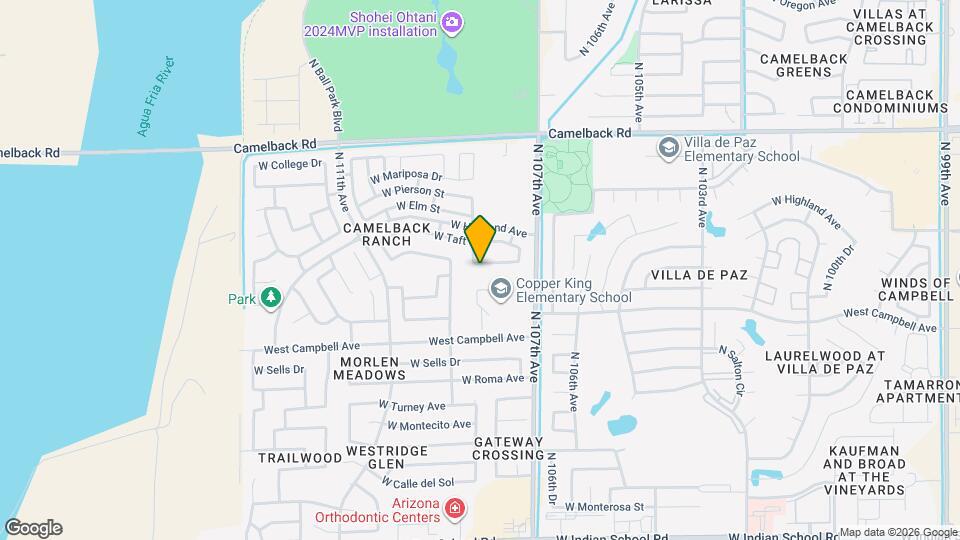 10755 W Coolidge St Mapa y Detalles de la Ubicación