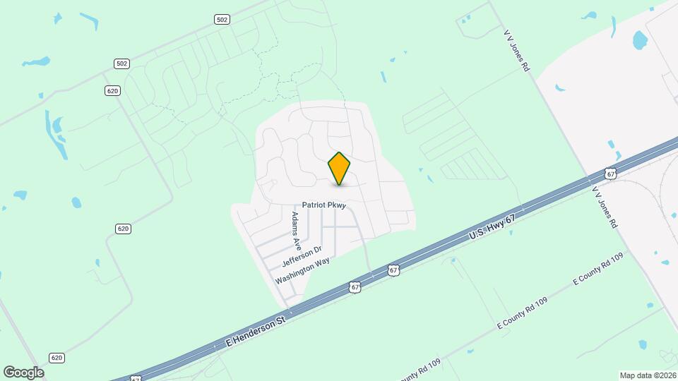 110 Rushmore Ln Map and Location Details