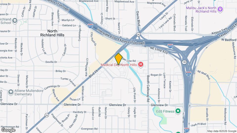 4437 Ward St Map and Location Details