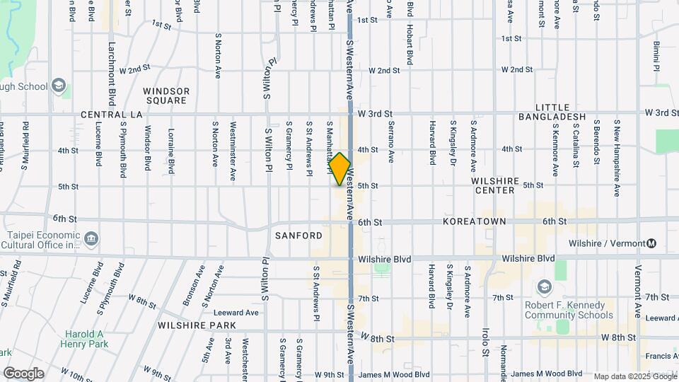 4170 W 5th St Map and Location Details