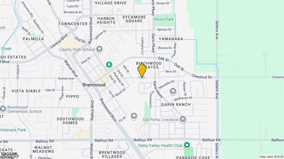 438 Chestnut St Mapa y Detalles de la Ubicación