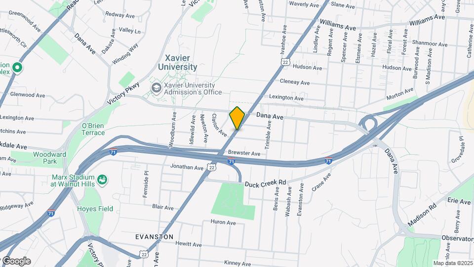 3604 Montgomery Rd Map and Location Details