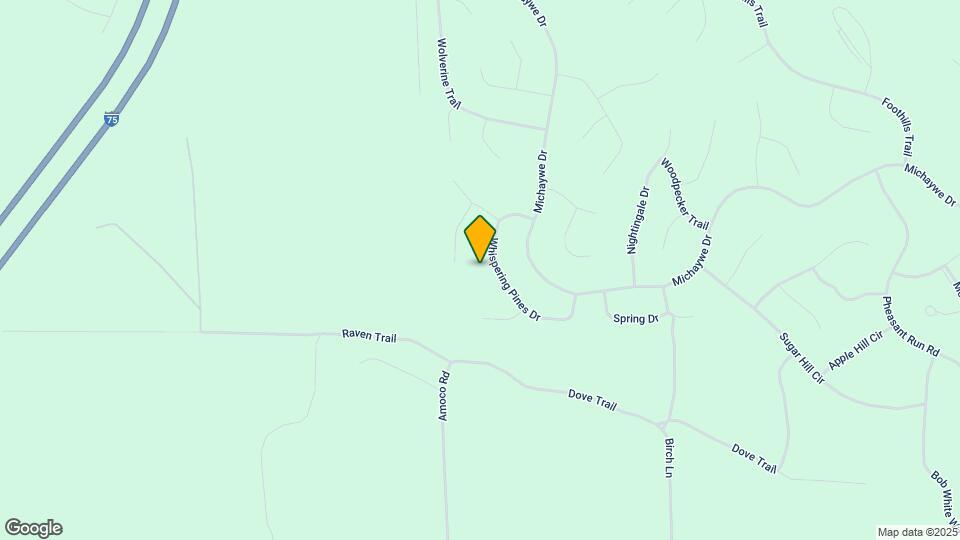 6848 Whispering Pines Dr Map and Location Details