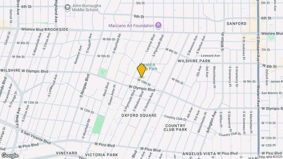 962 S Plymouth Blvd Map and Location Details