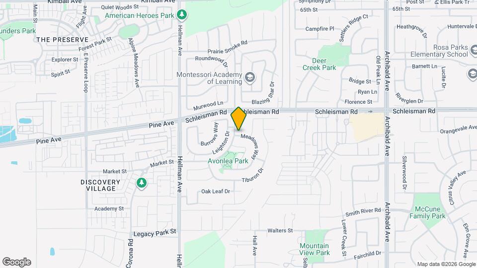 7093 Barwick Ct Map and Location Details