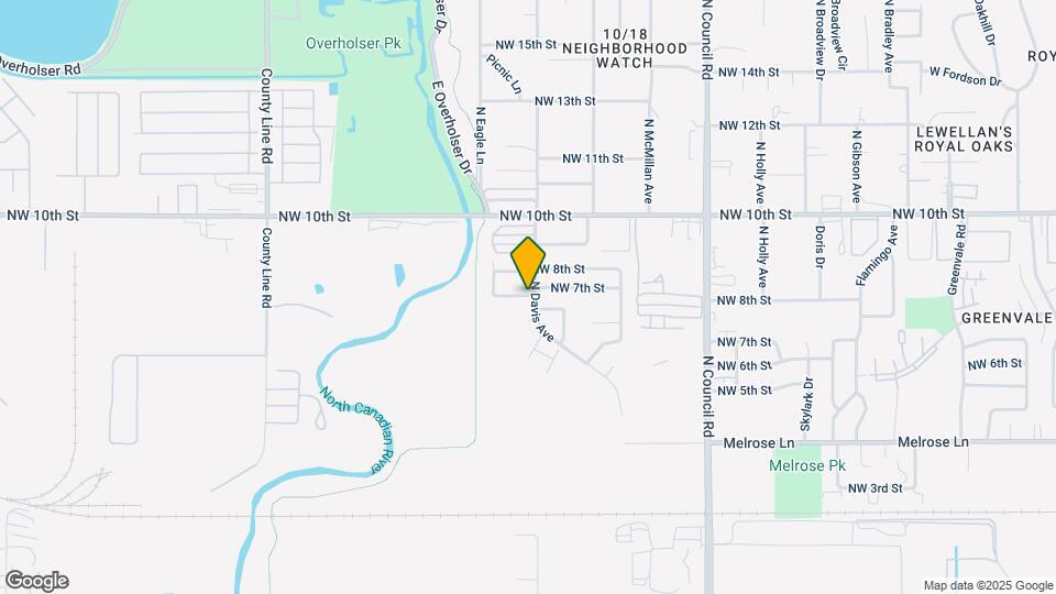 8310 NW 7th St Map and Location Details