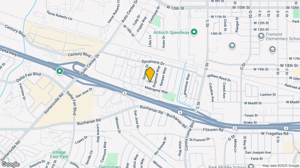 1713 Springwood Way Map and Location Details