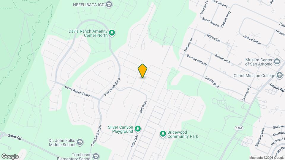 10607 Noble Canyon Mapa y Detalles de la Ubicación