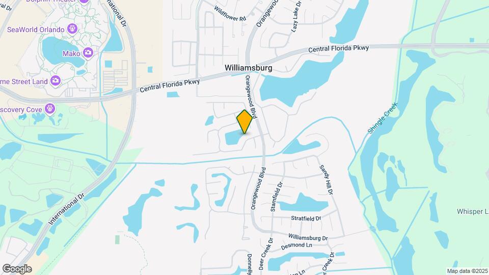 5811 Parkview Lake Dr Map and Location Details