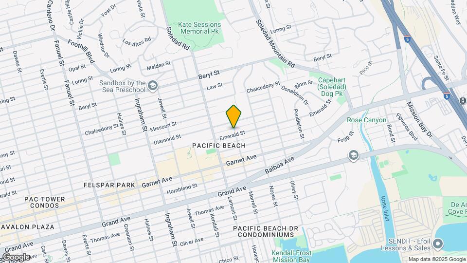 1978 Emerald St Map and Location Details