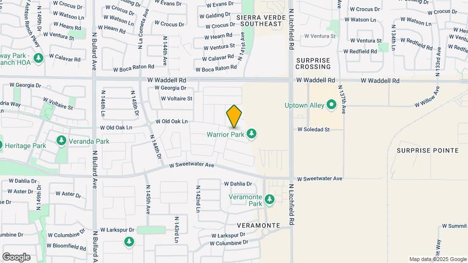 14143 W Old Oak Ln Mapa y Detalles de la Ubicación