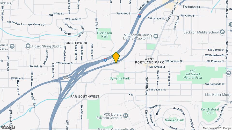 11120 SW Pacific Hwy Map and Location Details