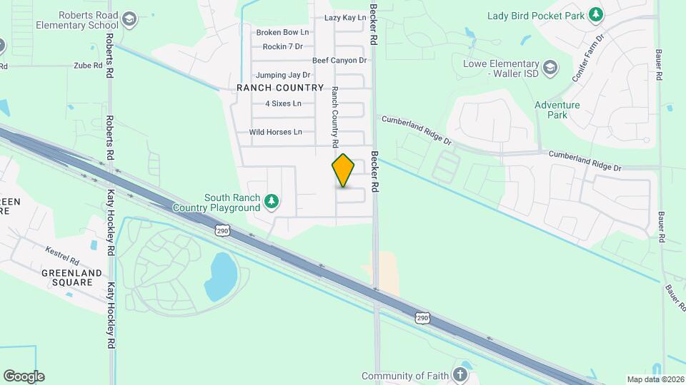24119 Anchor Ranch Dr Map and Location Details