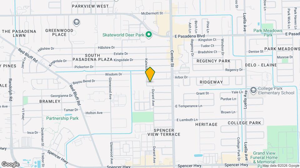 2705 Coy Dr Map and Location Details