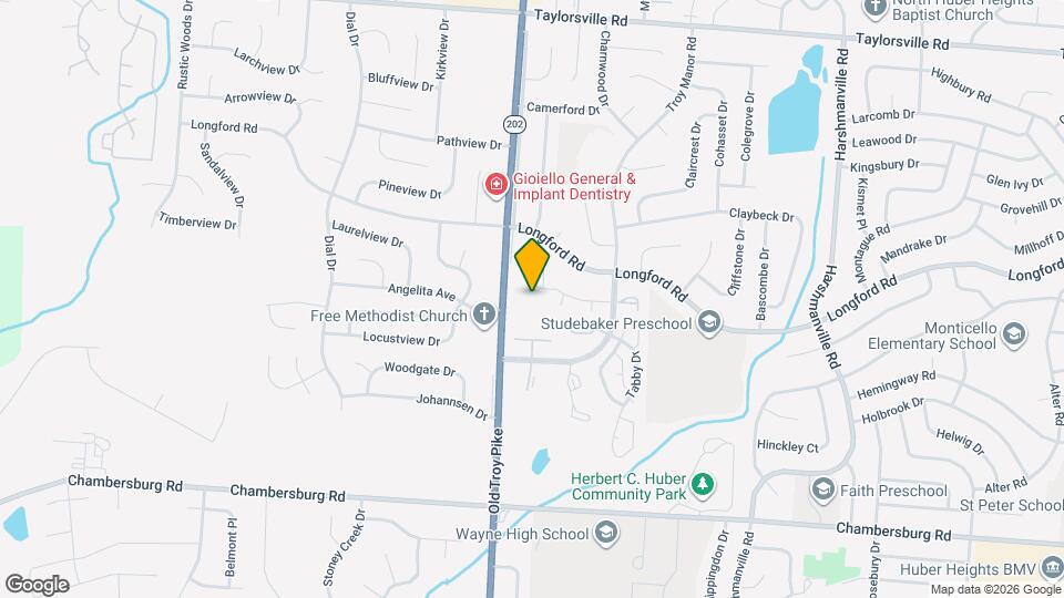 5841 Troy Villa Blvd Map and Location Details