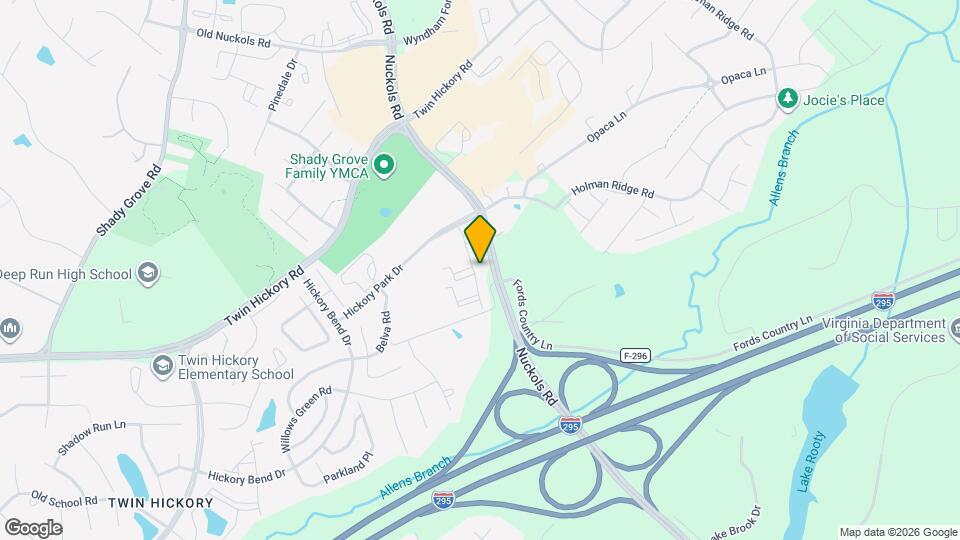 11112 Swanee Mill Trace Map and Location Details