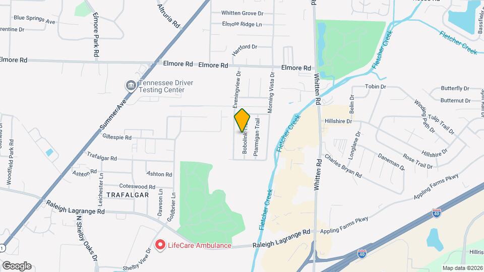 2189 Bobolink Trail Map and Location Details