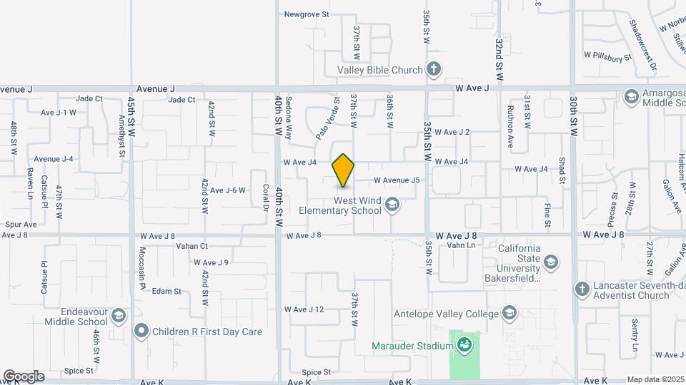 44112 Sierra Vista Dr Map and Location Details