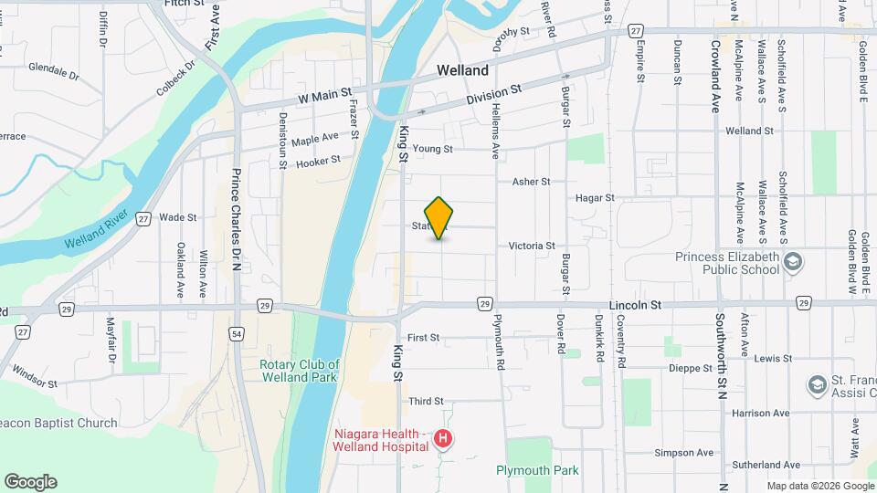 44 Albert St Map and Location Details