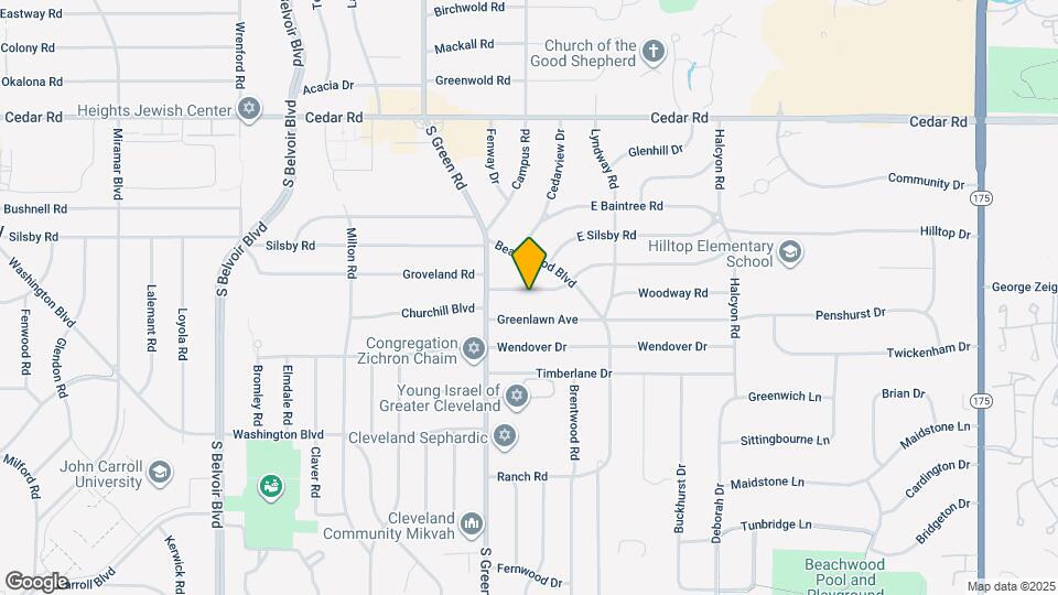 23206 E Groveland Rd Map and Location Details