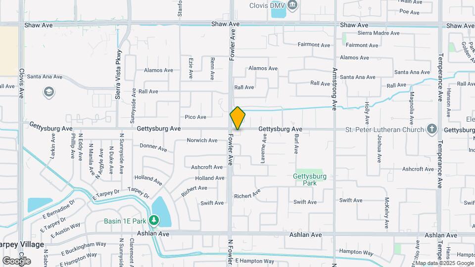 1822 Gettysburg Ave Map and Location Details