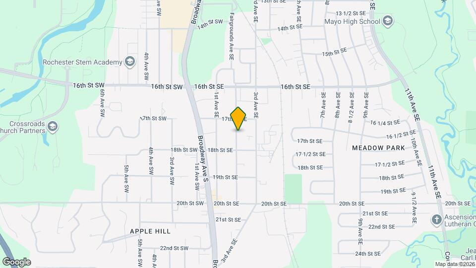 1732 2nd Ave SE Map and Location Details