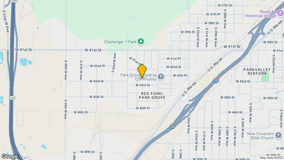 3754 W 42nd Pl Map and Location Details
