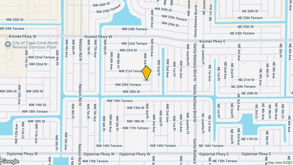 309 NW 20th Terrace Map and Location Details