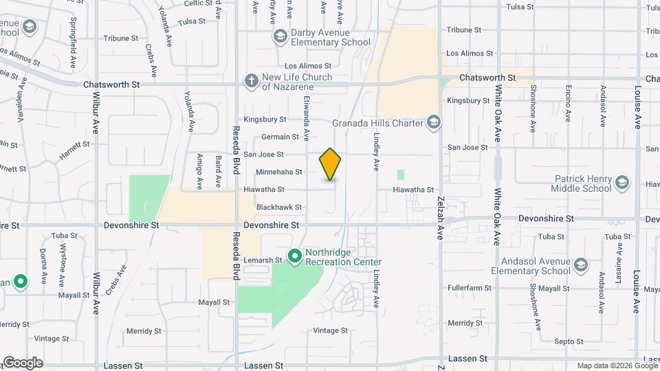 10401 Garden Grove Ave Map and Location Details