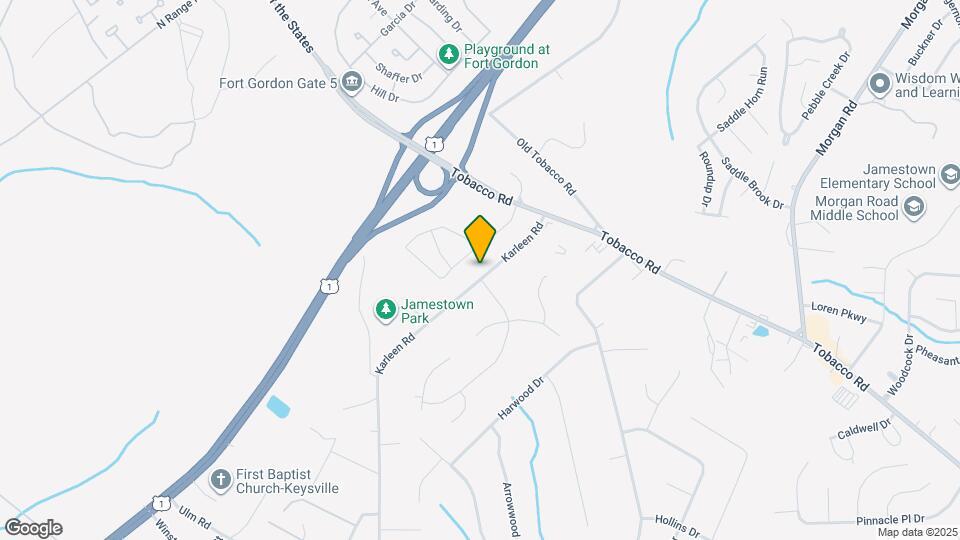 3623 Karleen Rd Map and Location Details