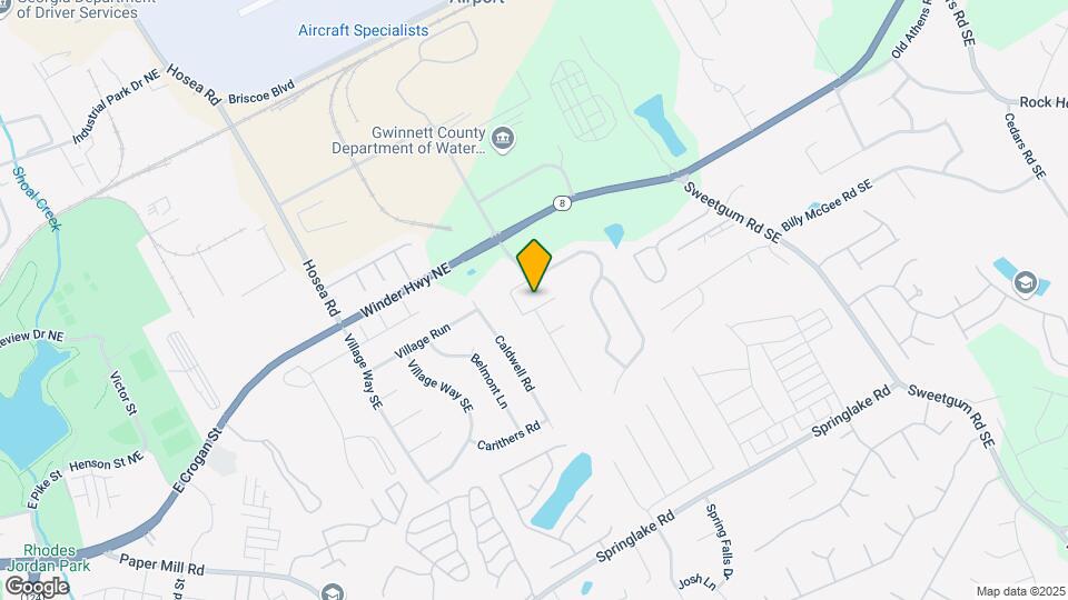 495 Amelia Grove Ln SE Map and Location Details