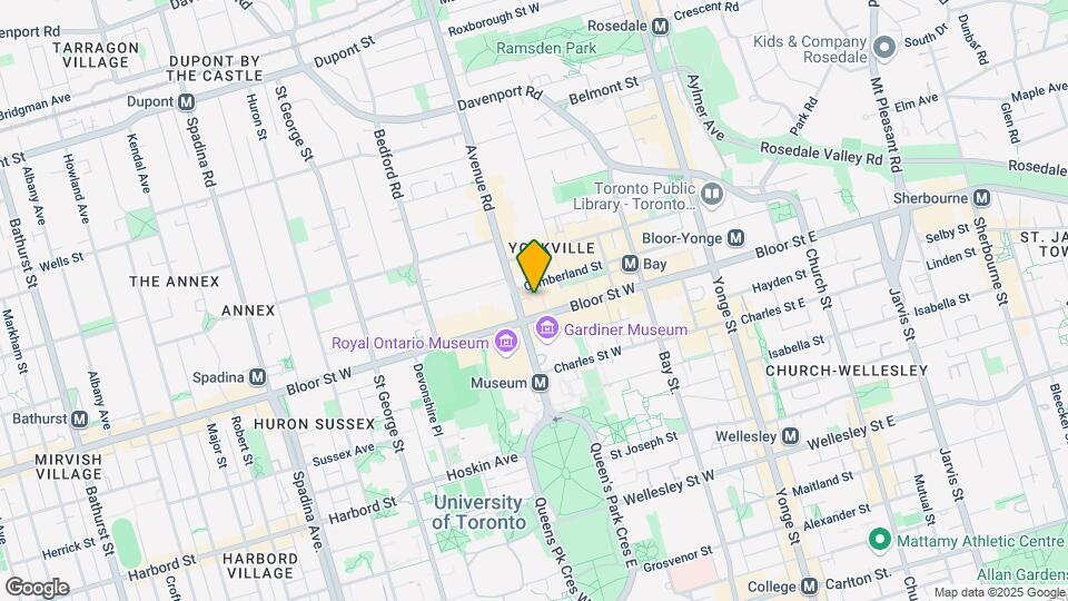 175-1175 Cumberland St Map and Location Details