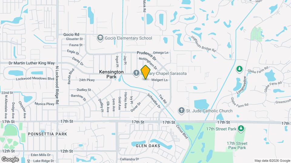 3816 Melgert Ln Map and Location Details