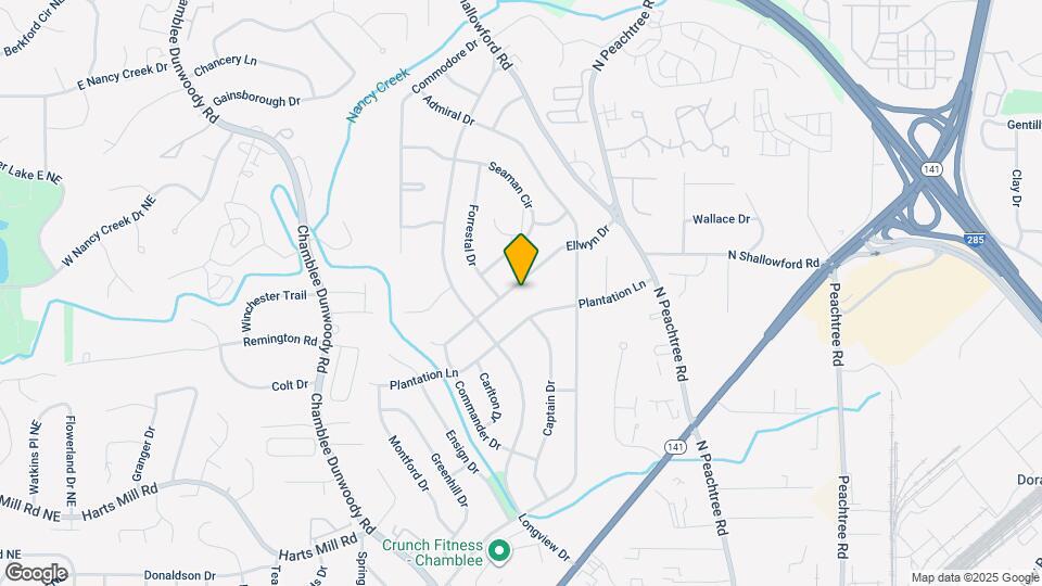 2091 Ellwyn Dr Map and Location Details