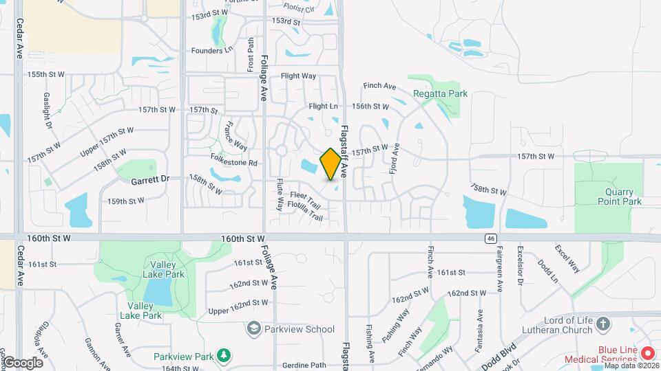 15784 Flan Ct Map and Location Details