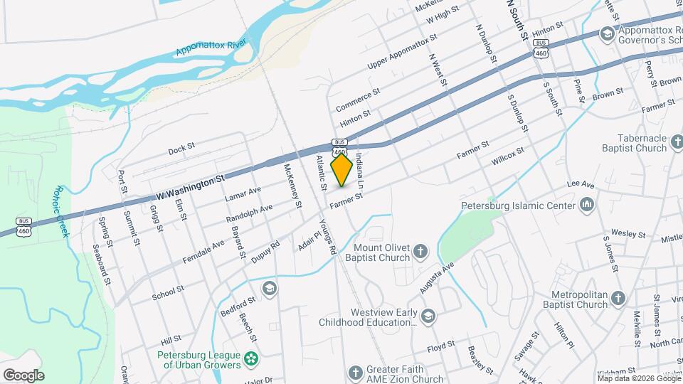 1436 Ferndale Ave Mapa y Detalles de la Ubicación