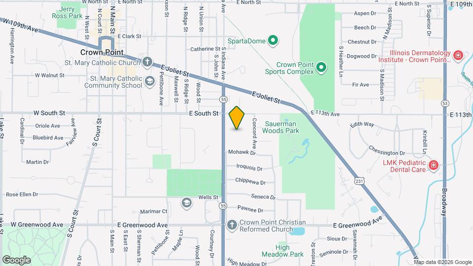 915 Heritage Ct Map and Location Details