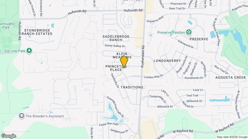 24914 Oconee Dr Map and Location Details