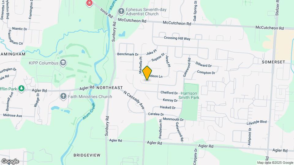 3102 Elmreeb Dr Map and Location Details