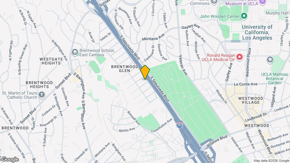 11333 Berwick St Map and Location Details