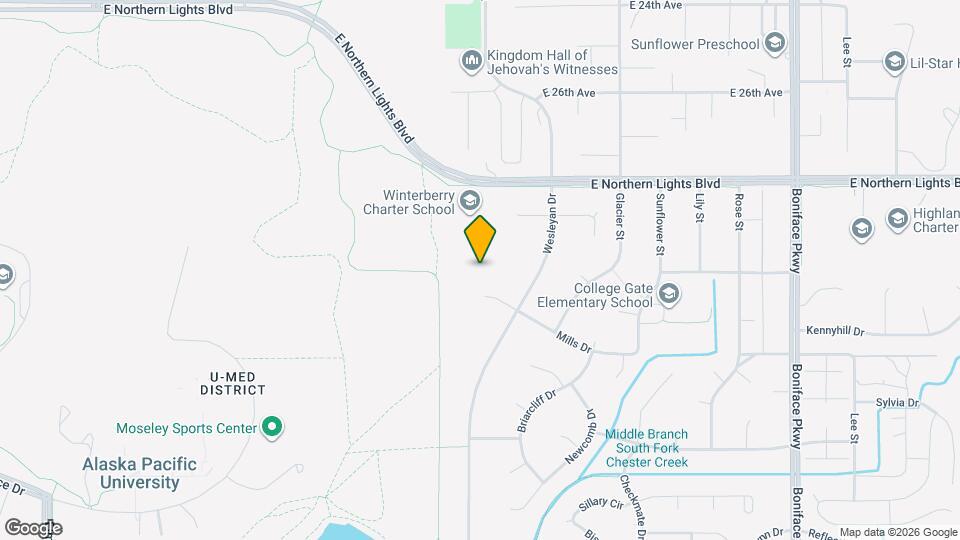 4731 Mills Dr Map and Location Details