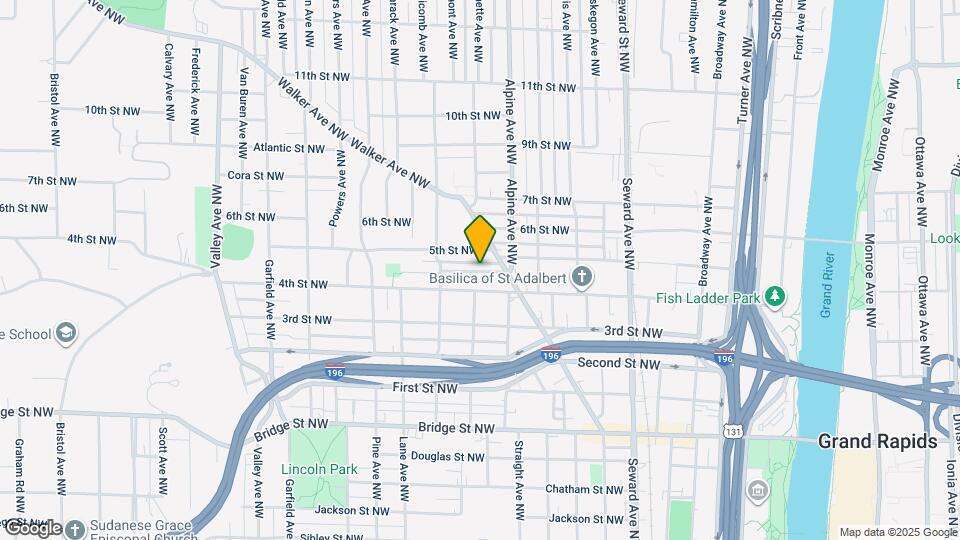 824 Nagold St NW Map and Location Details