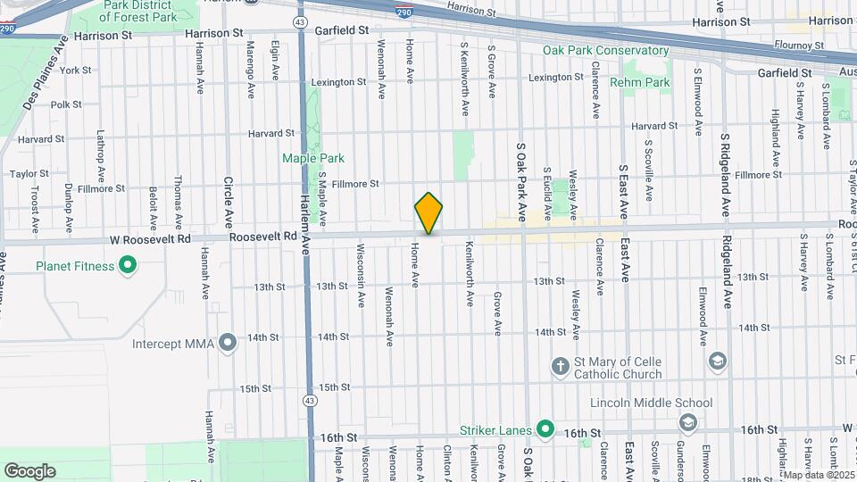 6941 Roosevelt Rd Map and Location Details